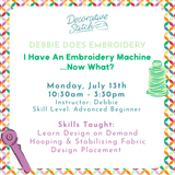 I Have an Embroidery Machine… Now What?
