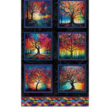 Illuminations Panel 24" by Peggy Collins for Benartex