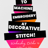 Intro to Embroidery 1pm