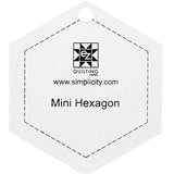 Jelly Roll Ruler Mini Hexagon