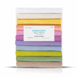 KB Embroidery Felt Pack- Spring/Summer