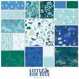 Little Boy Blue Fat Quarter Bundle by Meags and Me for Clothworks