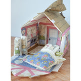 My Secret Garden Bunny Cottage Panel 36" by Stacy Iest Hsu for Moda Fabrics