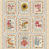 My Secret Garden Sowing the Seeds of Love Quilt Kit 60" x 70 1/2"