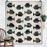 Nature Study Fish Quilt Kit 60" x 70"