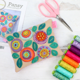 Pansy Pincushion Kit