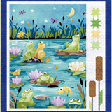 Paul's Pond Pond Party Quilt Kit 40” x 44”