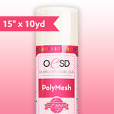 OESD PolyMesh CutAway White 15" x 10yd