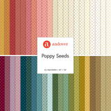 Poppy Seeds 10in Squares by Edyta Sitar for Andover Fabrics