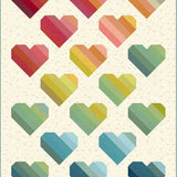 Poppy Seeds Be Mine Quilt Kit 53 3/4” x 71 1/4”