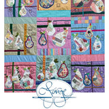 Postage Stamp Pears Pattern
