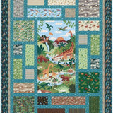 Prehistoric Framed Quilt Kit 60" x 80"