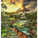 Prehistoric Paradise Panel 24" by Whistler Studios for Windham Fabrics