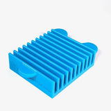 Ruler Stand 10 Slot 3in - Blue