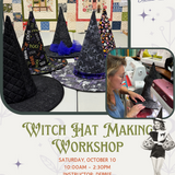 Witch Hat Workshop Saturday