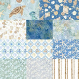 Sea Whispers by Audrey Jeanne Roberts for P&B Textiles