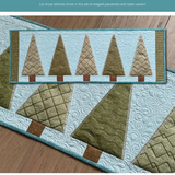 Serged Forest Runner & Placemats Pattern