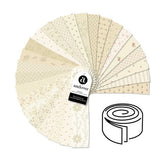 Snow Flurry Jelly Roll by Laundry Basket Quilts for Andover Fabrics