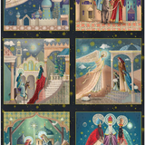 Star of Wonder Panel 24" by Reuben McHugh for Robert Kaufman