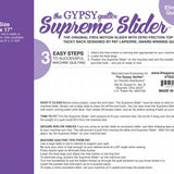 Gypsy Supreme Slider 11.5" x 17"