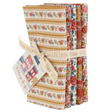 Village Life Fat Quarter Bundle 5pc by Tone Finnanger for Tilda
