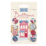 Village Life by Tone Finnanger for Tilda Buttons