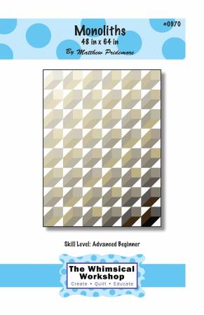 Monoliths Quilt Pattern – Decorative Stitch MI