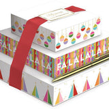 Tower of Note W/Pen Geo Christmas