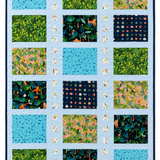Treetop Jungle Newsflash Quilt Kit 41" x 56"