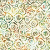 Bali Batiks Round Floral Impressionist