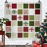 Very Berry Christmas Presently Quilt Kit 65 1/2" x 65 1/2"