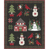 Winter Friends Friends of the Forest Quilt Kit 60" x 72"