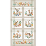 Woodland Way Digital 24" Panel by Beth Grove for Clothworks