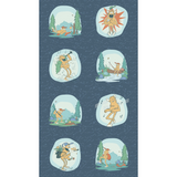 Yeti Set. Go! Panel 24" by RyanMade for Clothworks