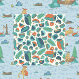 Yeti Set. Go! by RyanMade for Clothworks