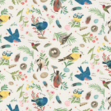 Bird Study by Janelle Penner for Clothworks