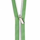 Zipper Tape Magnolia with Nickel 3 Yards