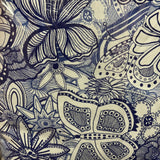 Sketchbook Blue 108" Wide Quilt Backing