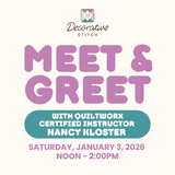 Meet and Greet with Quiltworx Certified Instructor Nancy Kloster 2026