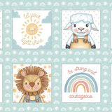 Boho Buddies Panel by Sharon Kuplack for Henry Glass Fabrics