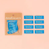 Sarah Hearts - Woven Labels