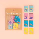 Sarah Hearts - Woven Labels