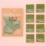 Sarah Hearts - Woven Labels
