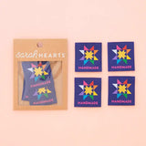 Sarah Hearts - Woven Labels