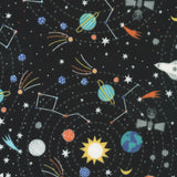 Astrobots Flannel by Robert Kaufman