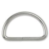 D-Ring Plated Metal 1.5 inch