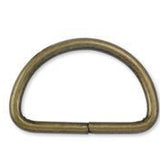 D-Ring Plated Metal 1.5 inch