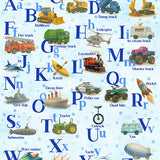 Things That Go From A to Z Panels by Hoffman Fabrics