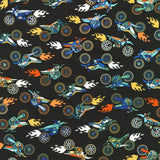 Full Speed Ahead! by Karen Nyberg for Robert Kaufman