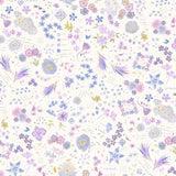 Delphinium by Janet Clare for Moda